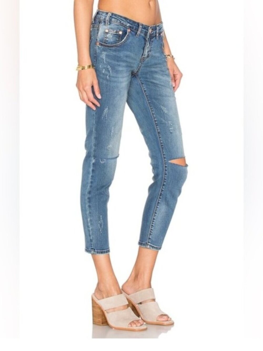 One Teaspoon Freebirds Skinny Jeans festival boho summer casual y2k whimsigoth